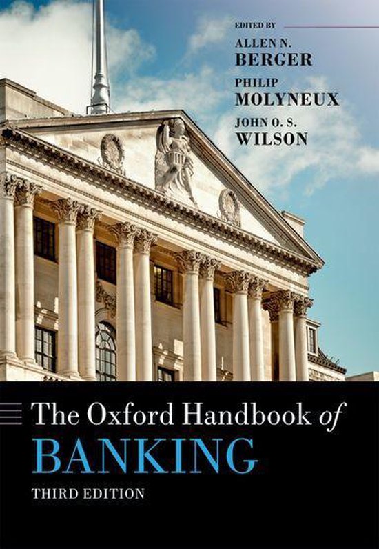 Oxford Handbooks - The Oxford Handbook of Banking - cover