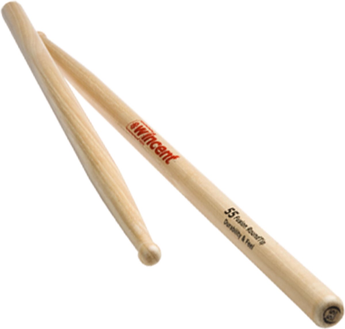 Wincent W-55FBT drumstokken 55F Barrel Tip