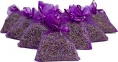 Bio Scents geur zakjes Franse Lavendel 10 stuks paars - biologisch
