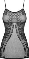 Obsessive Eleganza - Erotische Jurk - One Size - Zwart