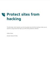 Protect sites from hacking