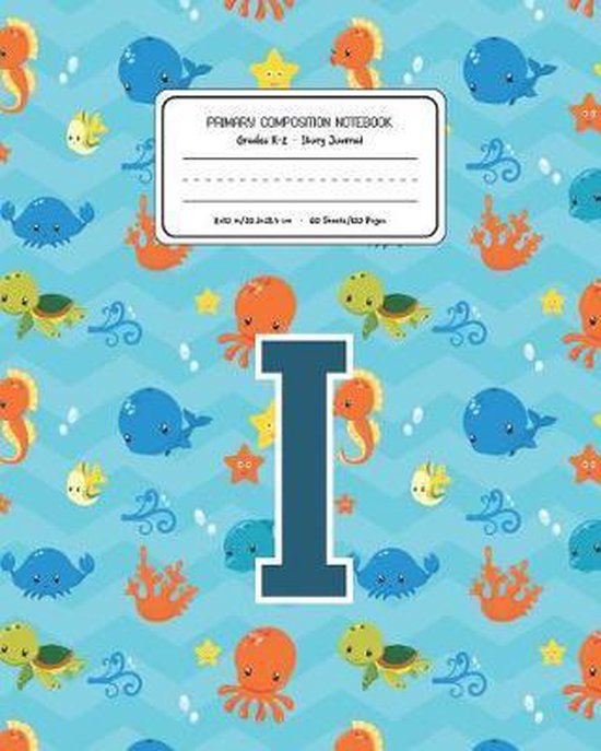 Primary Composition Notebook Grades K2 Story Journal I, Oceanside