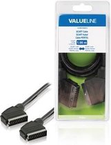 SCART Cable SCART Male - SCART Male 1.00 m Black