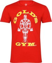Gold's Gym - MUSCLE JOE T-SHIRT ROOD - XXL