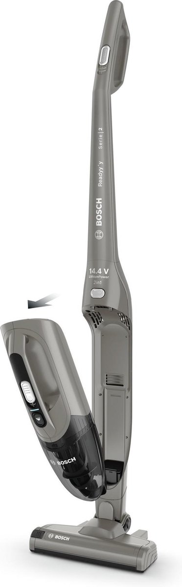 Bosch Serie 2 BBHF214G - Steelstofzuiger & elektrische bezem - afbeelding 2