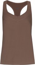 Yoga Top Leonie Taupe - Maat Medium