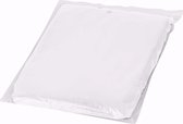 50x Wegwerp regenponcho transparant - Wegwerp poncho voor volwassenen