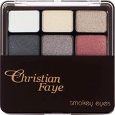 Christian Faye  Smokey Eyes Oogschaduwpalette 1 st.