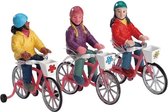 Lemax - Bike Ride, Set Of 3 uit de 2017 Collectie