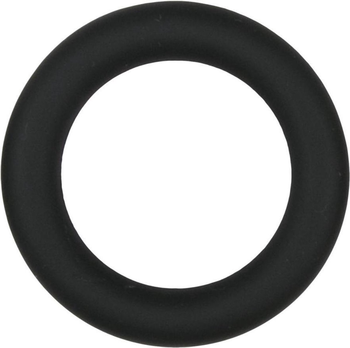 Goedkoopste Easytoys Siliconen Cockring Medium - Zwart