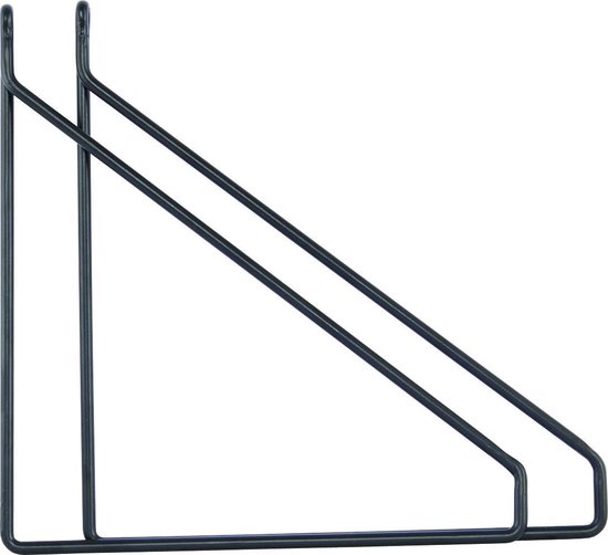 House Doctor Porte-étagères noir lot de 2