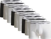 Calvin Klein 9-pack boxershorts trunk zwart/grijs/wit-XXL