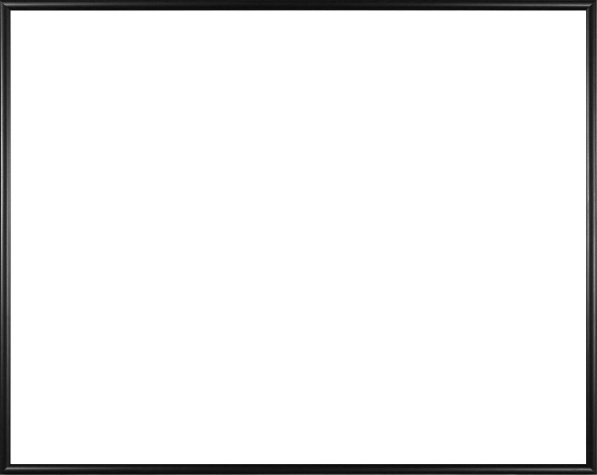 Homedecoration Easy – Fotolijst – Fotomaat 23x26 cm – Kunststof – Zwart mat