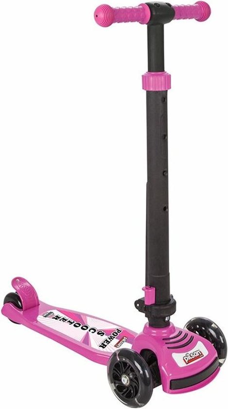 Power scooter Kinderstep - 4 + Jaar - Opvouwbaar - Roze step