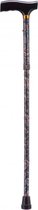 Opvouwbare wandelstok - paisley 74 - 84 cm