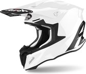 Airoh Twist 2.0 Color White Gloss Motocross Crosshelm - Motorhelm - Maat L