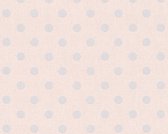 STIPPEN BEHANG - Grijs Roze - AS Creation Elegance 5