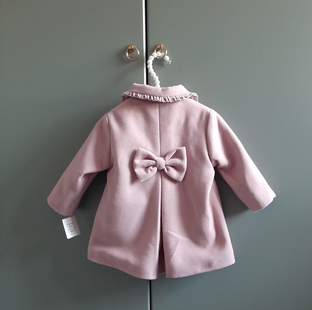 Pretty Pink Kids Trench Coat|Mantel|Jas|Maat 122/128 roze | bol