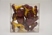 Herfst Artikelen - Paddestoelen Rood - 12 Stuks - 7cm
