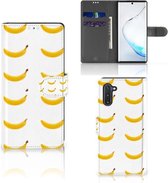 Geschikt voor Samsung Galaxy Note 10 Book Cover Banana