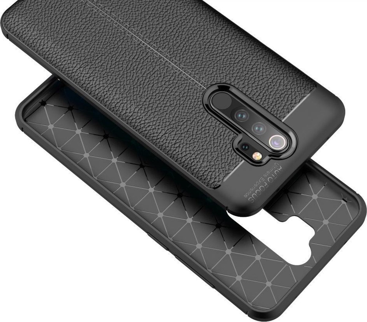 Xiaomi Redmi Note 8 Pro hoesje - Soft TPU Case (Zwart) - Just in Case