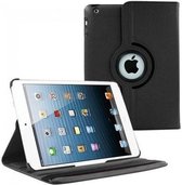 geschikt voor Apple iPad 5 Air Case hoesje 360° Draaibaar Cover Zwart/ Black