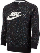 | Nike Sportswear Essential Crew Fleece sweater NIKE ESSENTIAL CREW FLEECE SWEATER ZWART DAMES