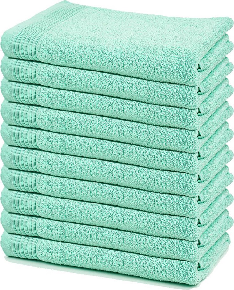The One Badlaken 70×140 cm Mint – Set van 10