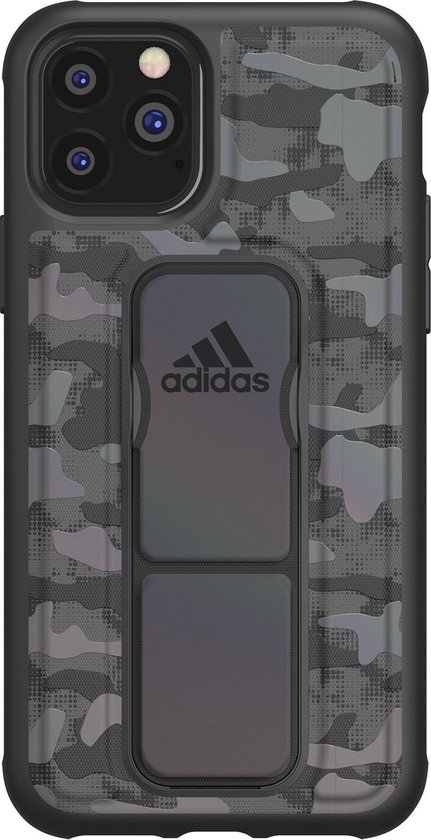 adidas grip case standaard leger camouflage valbestendig TPU hoesje iPhone  11 Pro - Zwart | bol.com