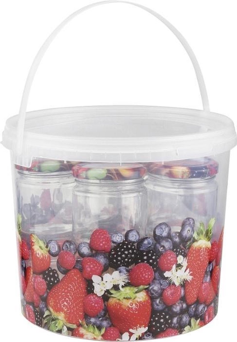 HI Emmer met bewaarglazen 210 ml
