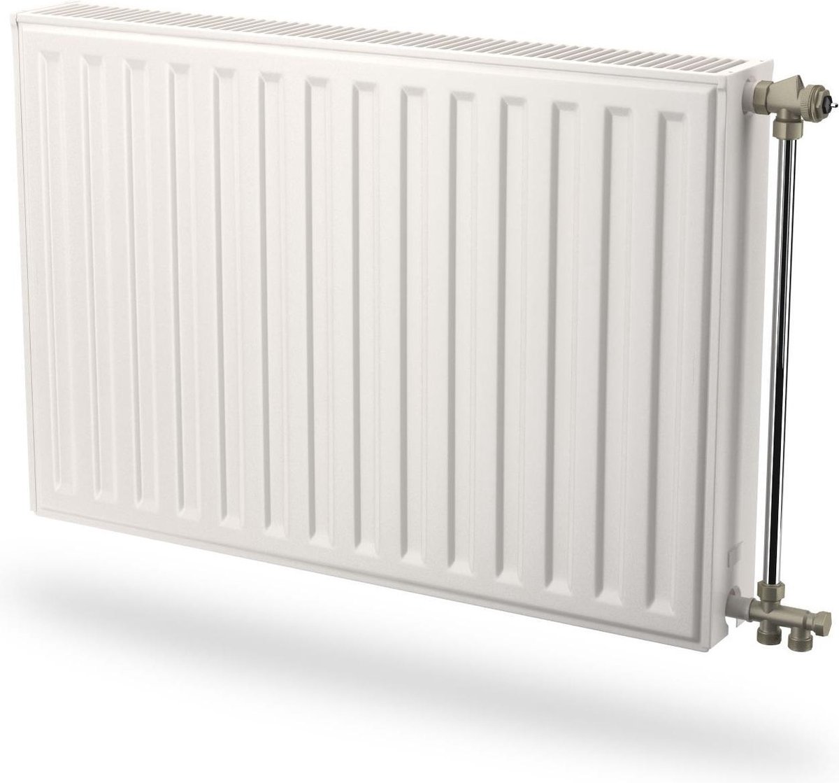Radson paneelradiator Compact, staal, wit, (hxlxd) 750x450x106mm, 22
