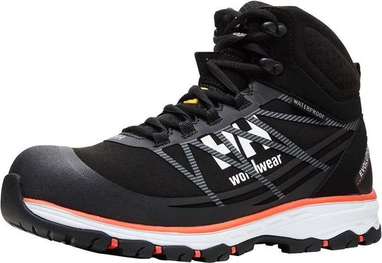 Helly Hansen werkschoenen Chelsea Evolution 78262 mid S3 zwart oranje maat 41 bol