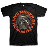 Five Finger Death Punch Heren Tshirt -XXL- Seal Of Ameth Zwart