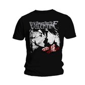 Bullet For My Valentine - Temper Temper Kiss Heren T-shirt - XXL - Zwart
