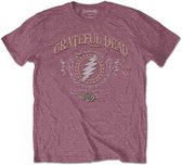 Grateful Dead - Bolt Heren T-shirt - XL - Rood