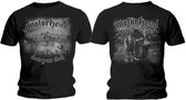Motorhead Hommes Tshirt -S- Nettoyez votre horloge B&W noir
