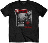 Guns N' Roses Heren Tshirt -M- One In A Million Zwart