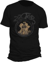 ZZ Top Heren Tshirt -M- Outlaw Village Zwart