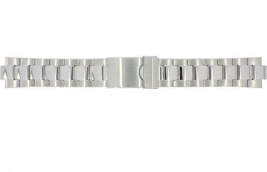 Prisma horlogeband STST22 Staal Zilver 22mm 