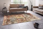 Design vloerkleed met franjes Menga - meerkleurig 180x280 cm