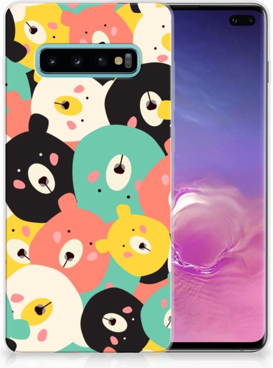 Samsung Galaxy S10 Plus Telefoonhoesje met Naam Bears