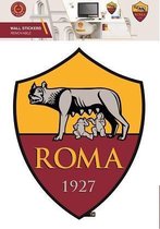 AS Roma Logo's - Muursticker - 32 x 24 cm - Multi