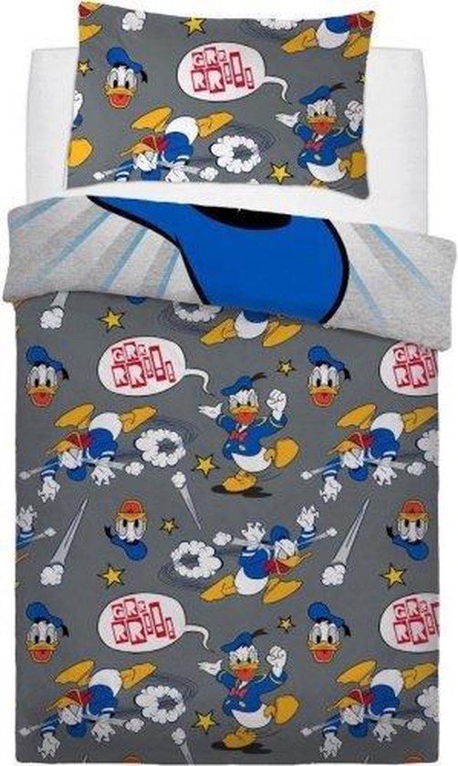 Disney Donald Duck dekbedovertrek 1-persoons | bol.com