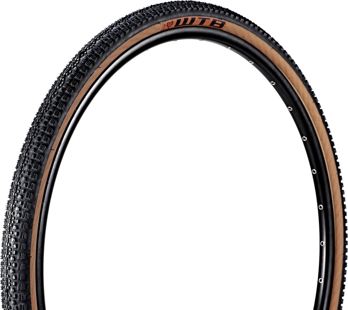 WTB Riddler Folding Tyre 700x45C Light Fast Rolling, zwart/bruin Bandenmaat 45-622 | 700 x 45C