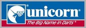 Unicorn Sticker Unicorn Logo 6 X 2 Cm Wit/rood/blauw