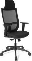 hjh office Nettec X5 Pro 300 - Bureaustoel - Netstof - Zwart