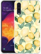Galaxy A50 Hoesje Lemons - Designed by Cazy