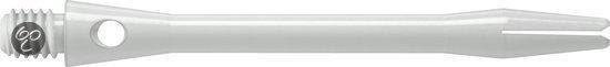 Harrows Darts - Keramic Dart Shafts - Wit - Short van Harrows — afbeelding 2