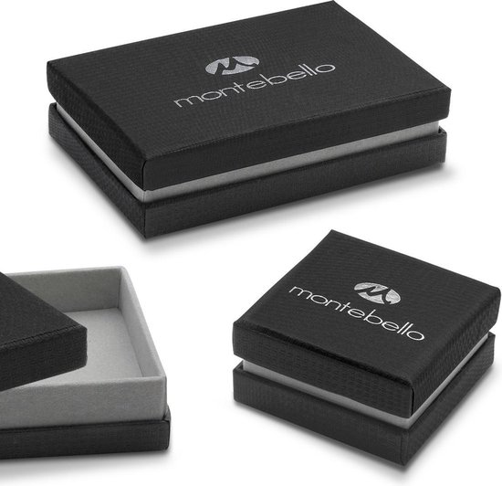 Bracelet Montebello Leo - Unisexe - Cuir - Métal - Horoscope - 19 cm