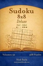 Sudoku 8x8 Deluxe - De Facil a Dificil - Volumen 52 - 468 Puzzles
